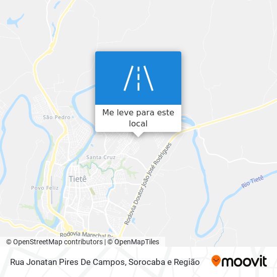 Rua Jonatan Pires De Campos mapa