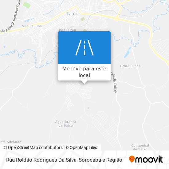 Rua Roldão Rodrigues Da Silva mapa