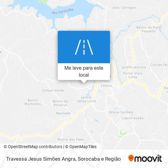 Travessa Jesus Simões Angra mapa