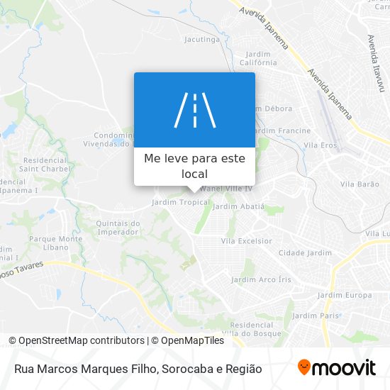 Rua Marcos Marques Filho mapa