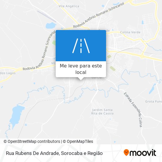 Rua Rubens De Andrade mapa