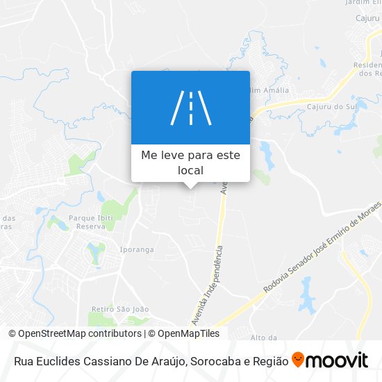 Rua Euclides Cassiano De Araújo mapa