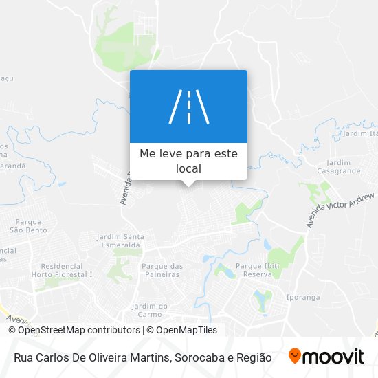 Rua Carlos De Oliveira Martins mapa