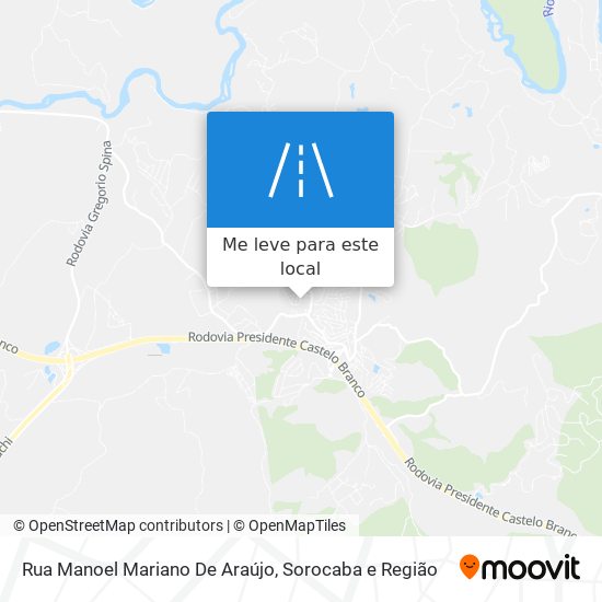 Rua Manoel Mariano De Araújo mapa