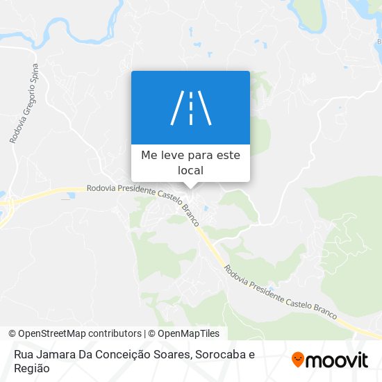 Rua Jamara Da Conceição Soares mapa