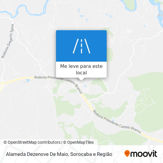 Alameda Dezenove De Maio mapa