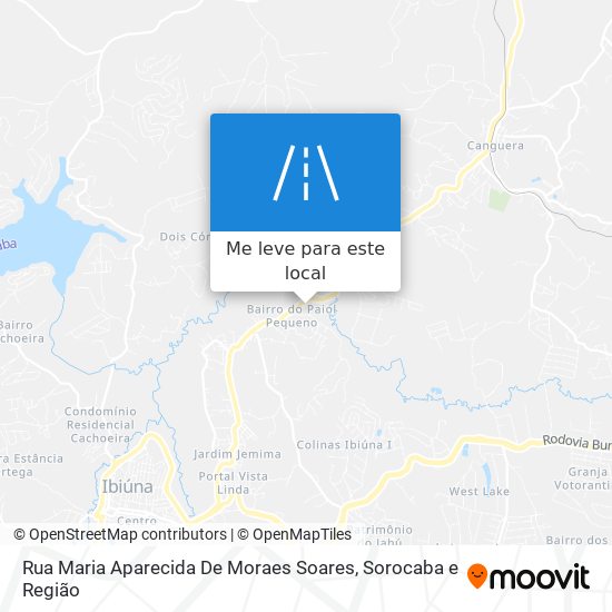 Rua Maria Aparecida De Moraes Soares mapa