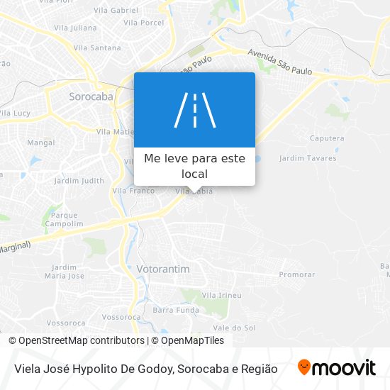 Viela José Hypolito De Godoy mapa