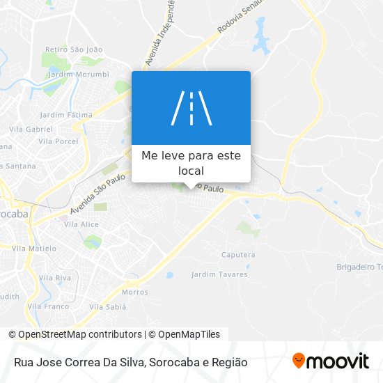 Rua Jose Correa Da Silva mapa