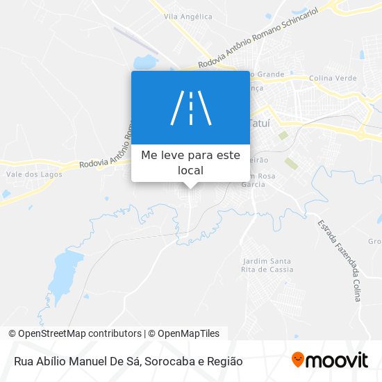 Rua Abílio Manuel De Sá mapa