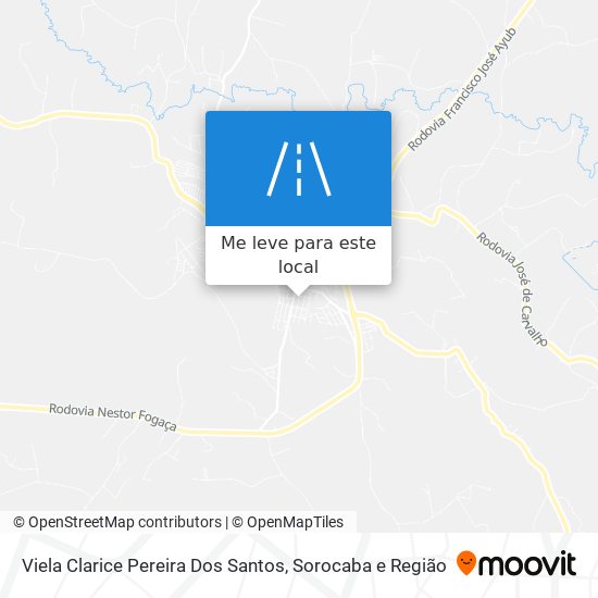 Viela Clarice Pereira Dos Santos mapa