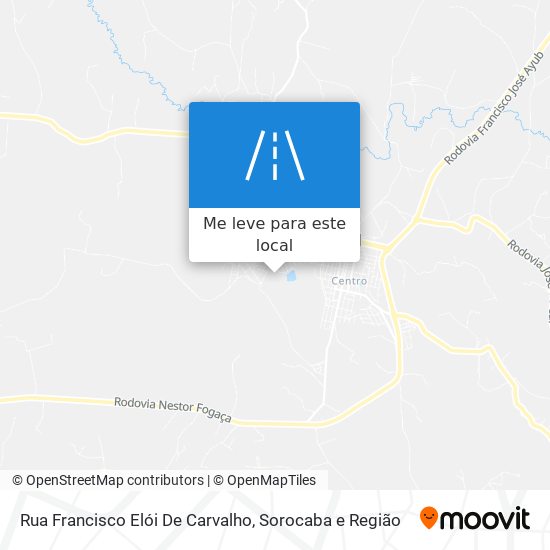 Rua Francisco Elói De Carvalho mapa