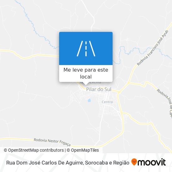 Rua Dom José Carlos De Aguirre mapa