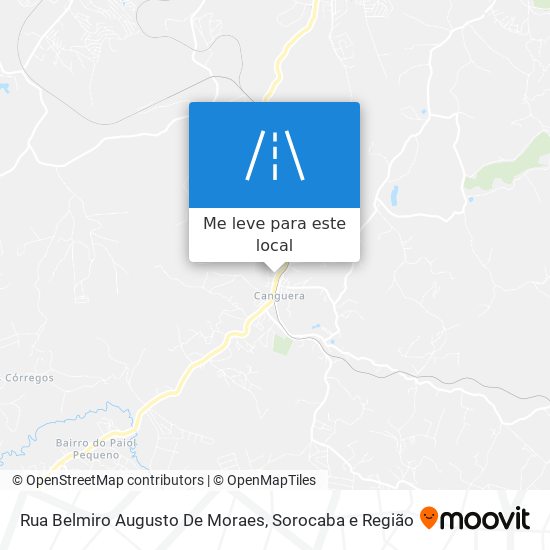 Rua Belmiro Augusto De Moraes mapa