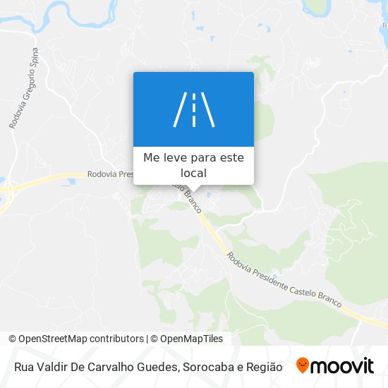 Rua Valdir De Carvalho Guedes mapa