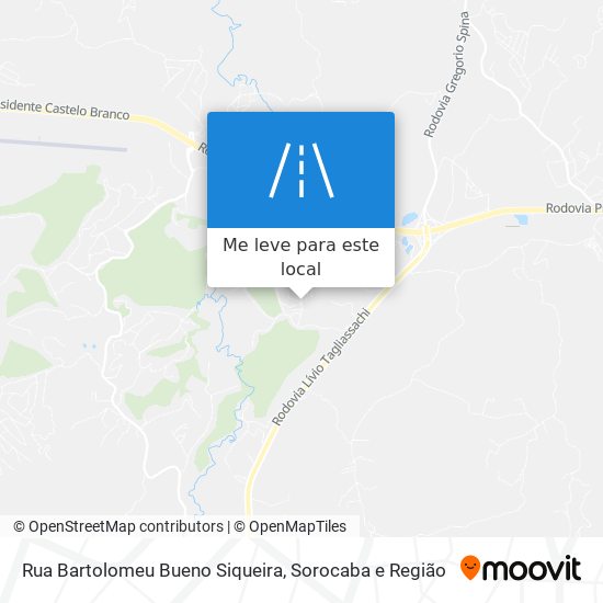 Rua Bartolomeu Bueno Siqueira mapa