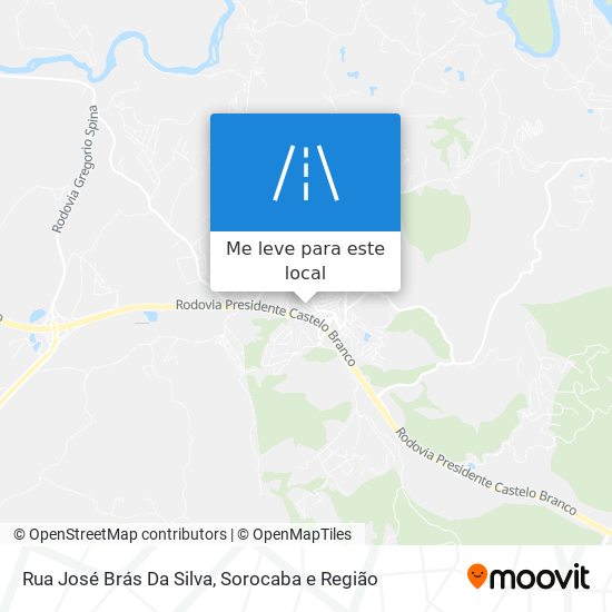 Rua José Brás Da Silva mapa