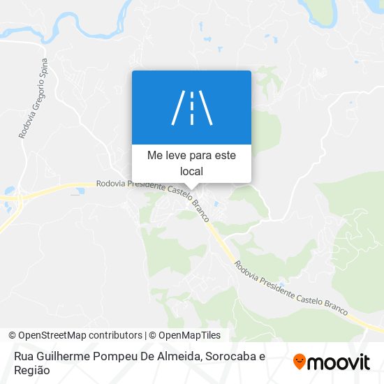 Rua Guilherme Pompeu De Almeida mapa