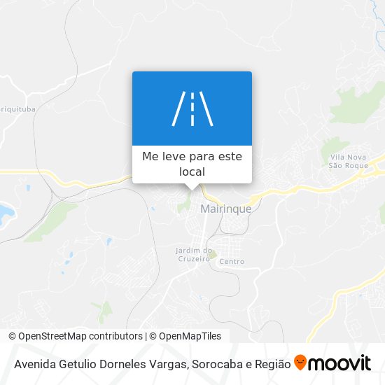 Avenida Getulio Dorneles Vargas mapa