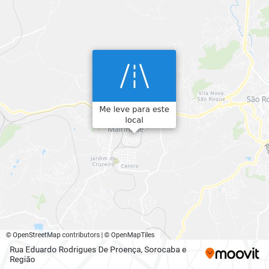 Rua Eduardo Rodrigues De Proença mapa