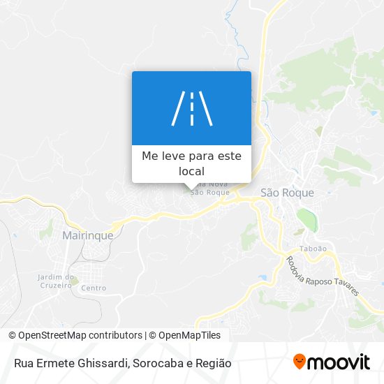 Rua Ermete Ghissardi mapa