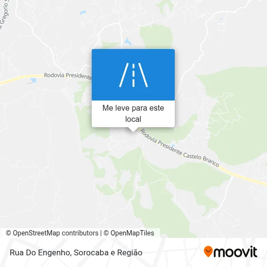Rua Do Engenho mapa