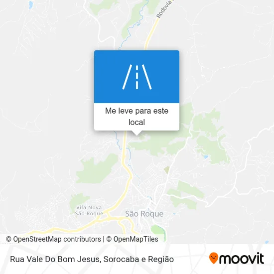 Rua Vale Do Bom Jesus mapa