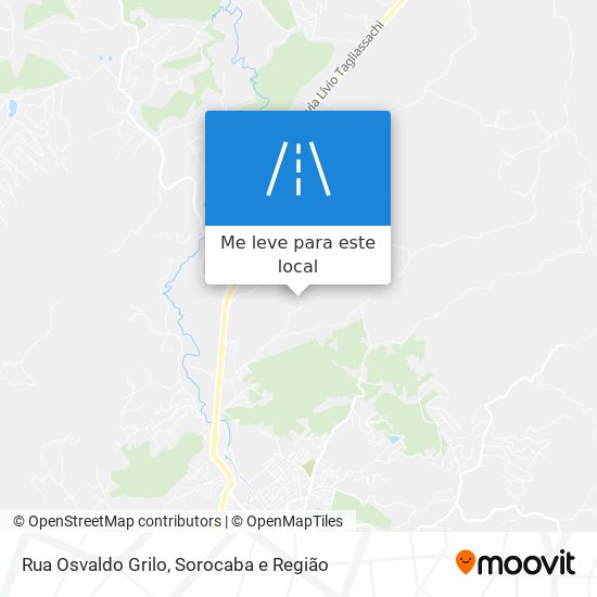 Rua Osvaldo Grilo mapa
