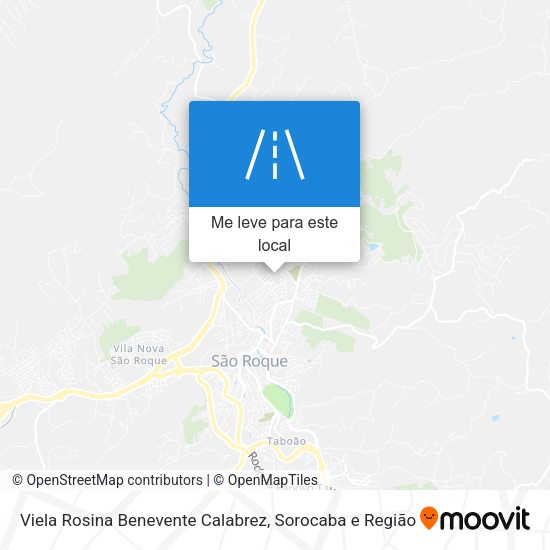 Viela Rosina Benevente Calabrez mapa