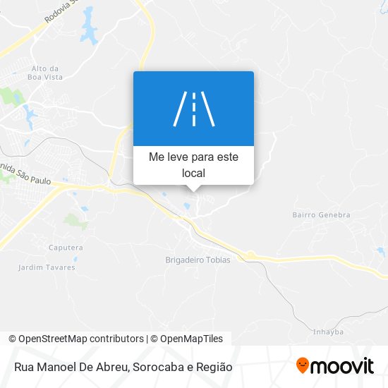 Rua Manoel De Abreu mapa