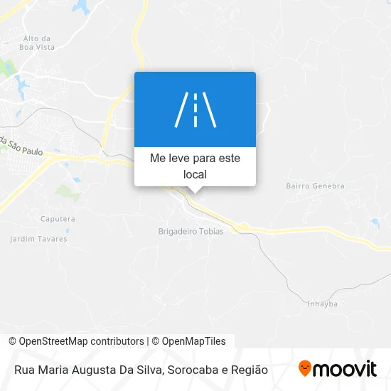 Rua Maria Augusta Da Silva mapa