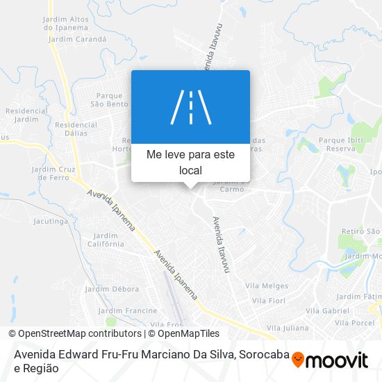 Avenida Edward Fru-Fru Marciano Da Silva mapa