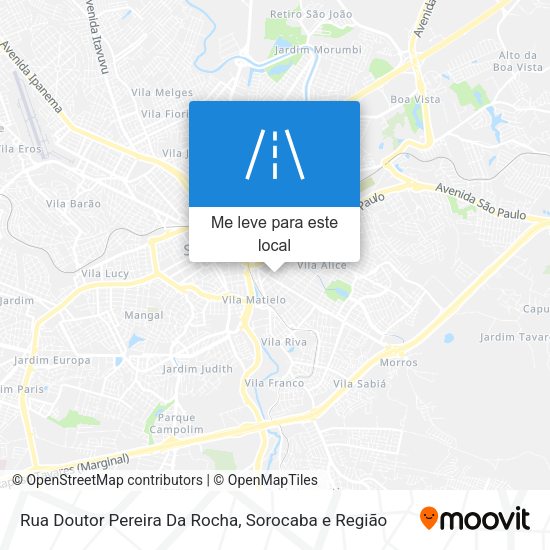 Rua Doutor Pereira Da Rocha mapa