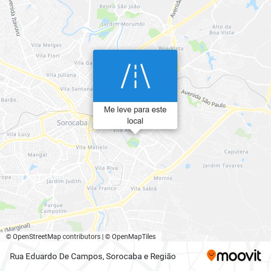 Rua Eduardo De Campos mapa