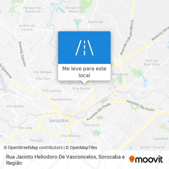 Rua Jacinto Heliodoro De Vasconcelos mapa