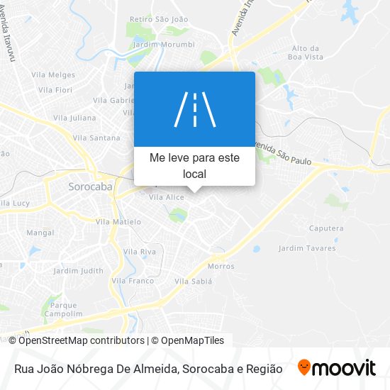 Rua João Nóbrega De Almeida mapa