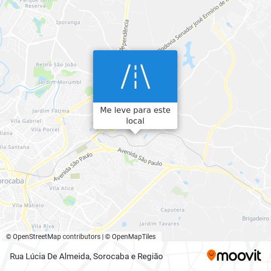 Rua Lúcia De Almeida mapa