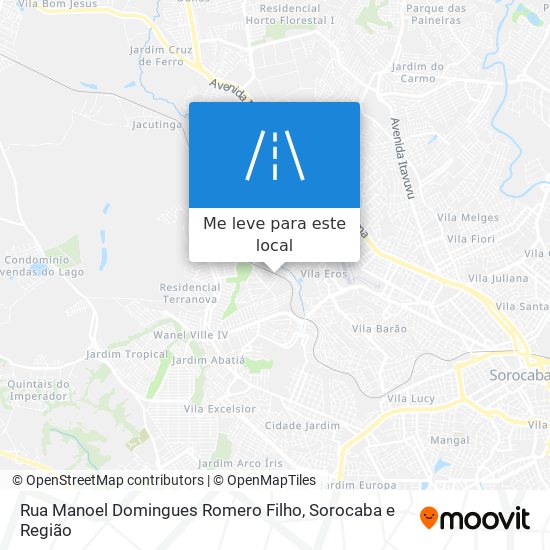 Rua Manoel Domingues Romero Filho mapa