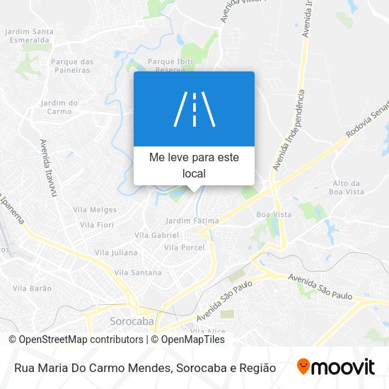 Rua Maria Do Carmo Mendes mapa