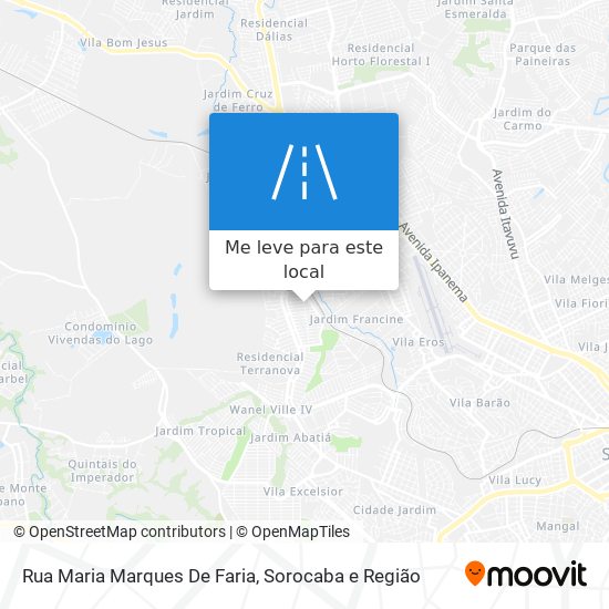 Rua Maria Marques De Faria mapa