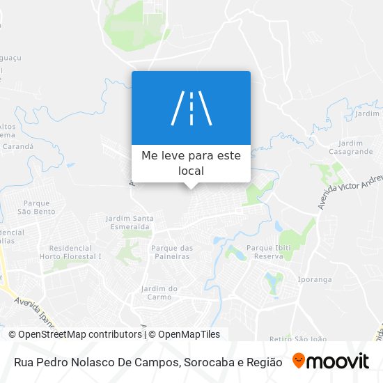 Rua Pedro Nolasco De Campos mapa