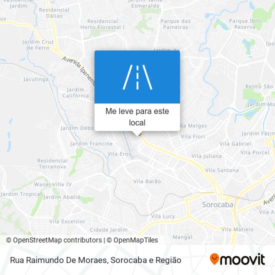 Rua Raimundo De Moraes mapa