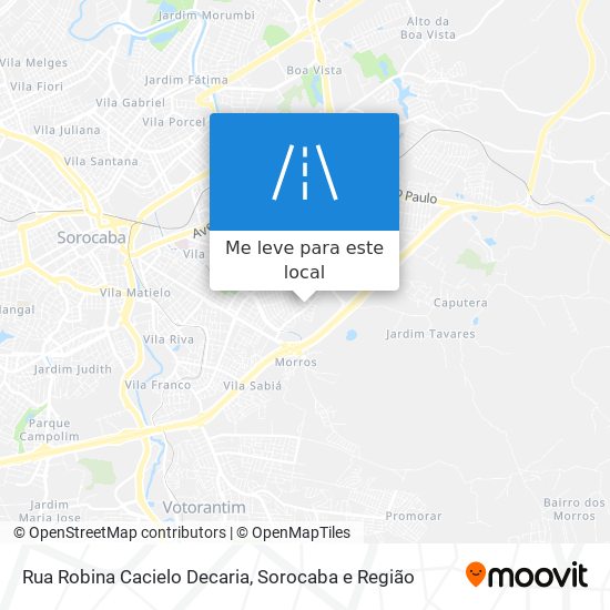 Rua Robina Cacielo Decaria mapa