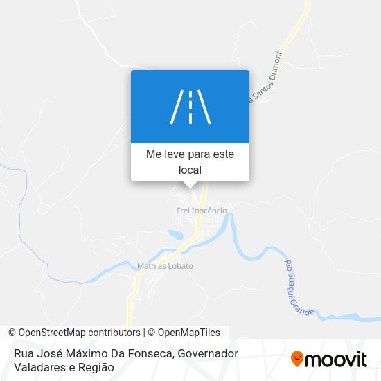 Rua José Máximo Da Fonseca mapa