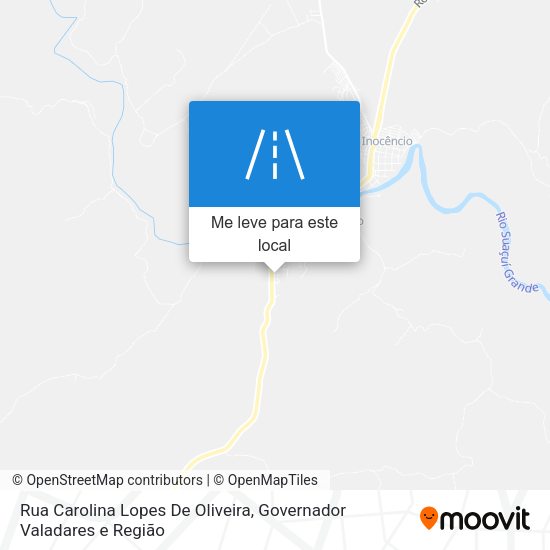 Rua Carolina Lopes De Oliveira mapa