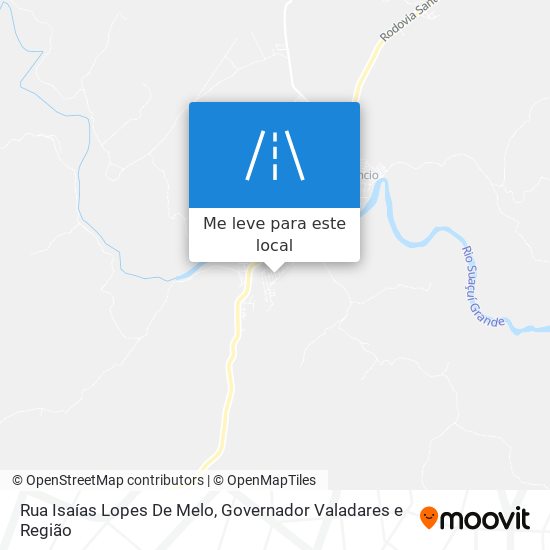 Rua Isaías Lopes De Melo mapa