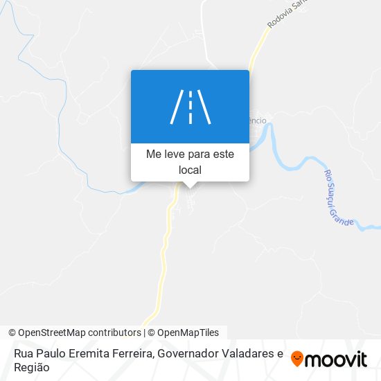 Rua Paulo Eremita Ferreira mapa