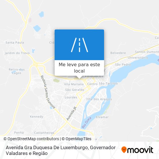 Avenida Gra Duquesa De Luxemburgo mapa