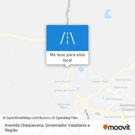 Avenida Chequevaria mapa
