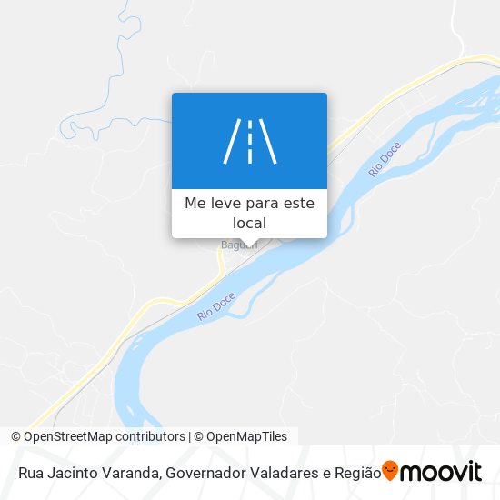 Rua Jacinto Varanda mapa